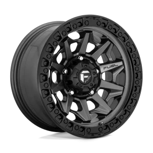Fuel – D716 COVERT – Gunmetal – 15″x8″ -19mm – All weather Wheels – D71615808537